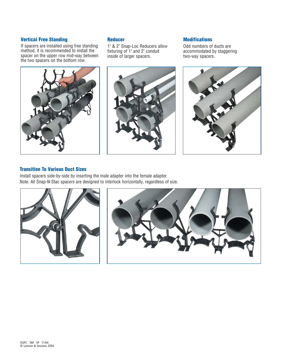 Carlon Snap-N-Stac Spacers User Manual | Page 2 / 2