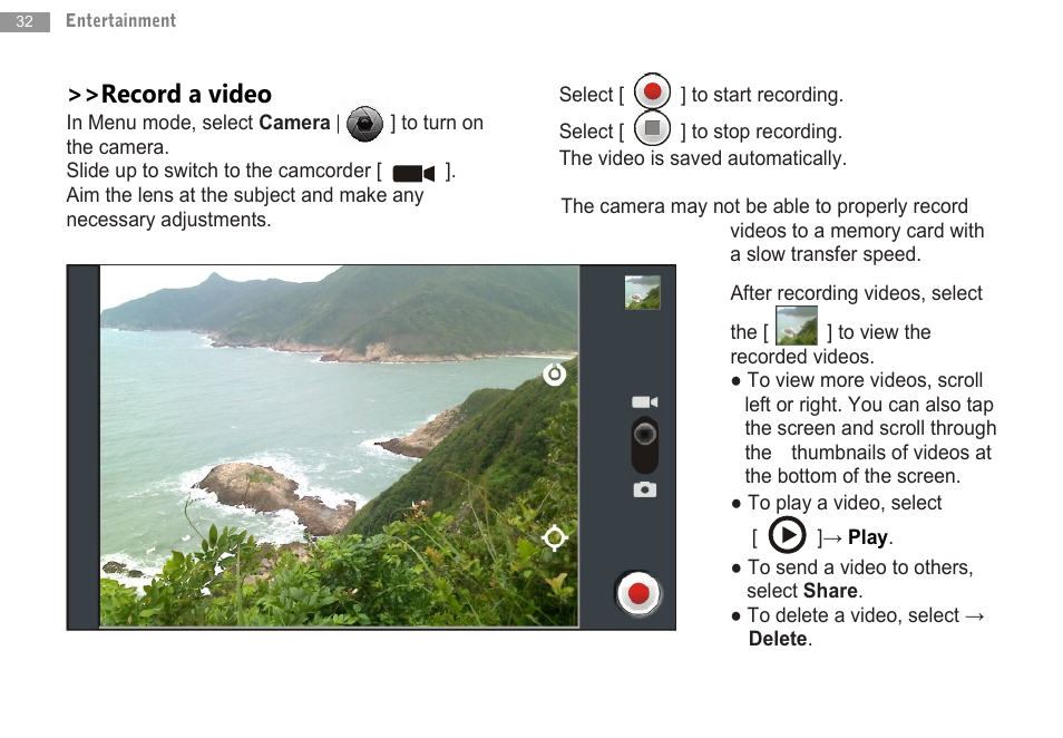 Record a video | Double Power Technology MD-702 User Manual | Page 34 / 64