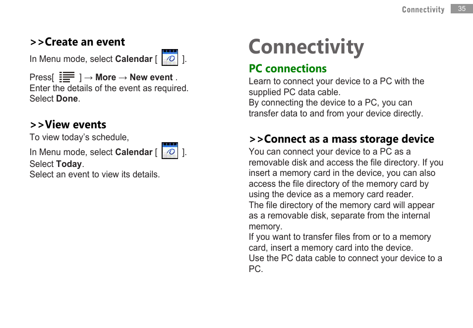 Connectivity | Double Power Technology MD-702 User Manual | Page 37 / 64