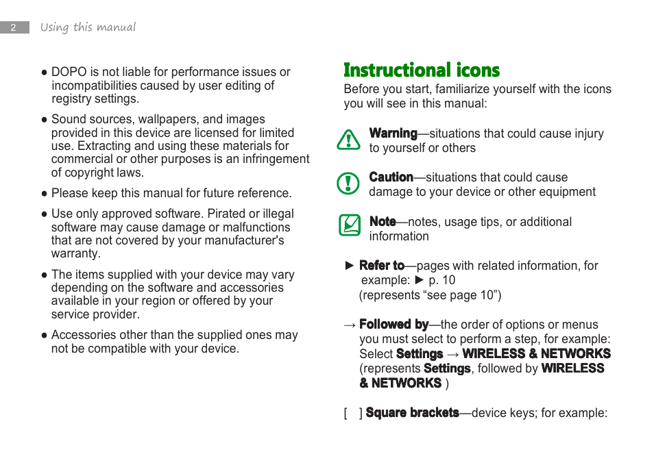 Instructional | Double Power Technology MD-740 User Manual | Page 4 / 62