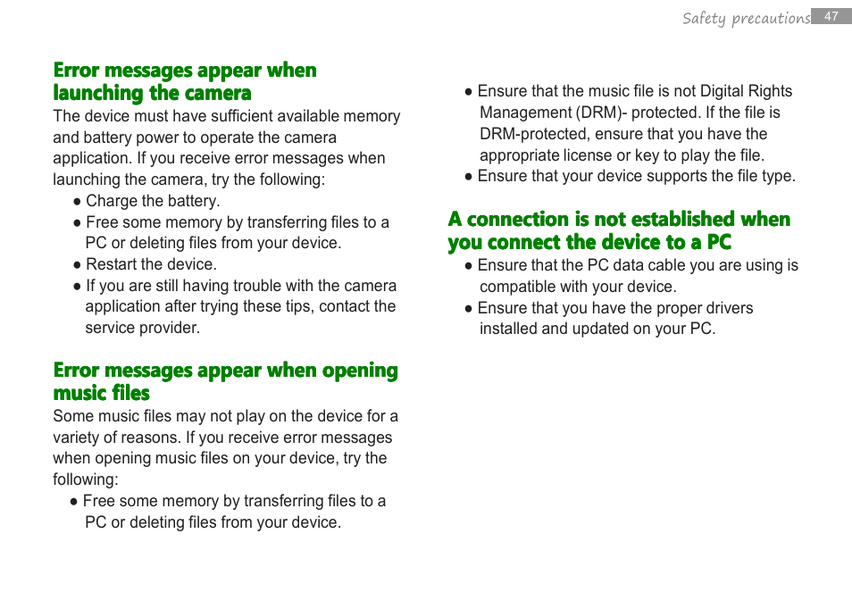 Double Power Technology MD-740 User Manual | Page 49 / 62