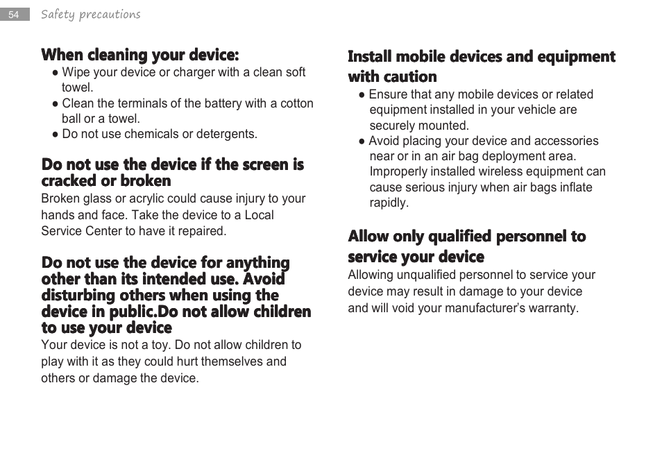 Double Power Technology MD-740 User Manual | Page 56 / 62