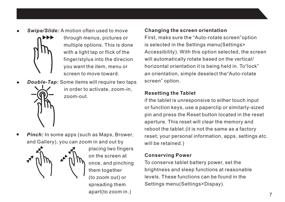 Double Power Technology GS918 User Manual | Page 7 / 26