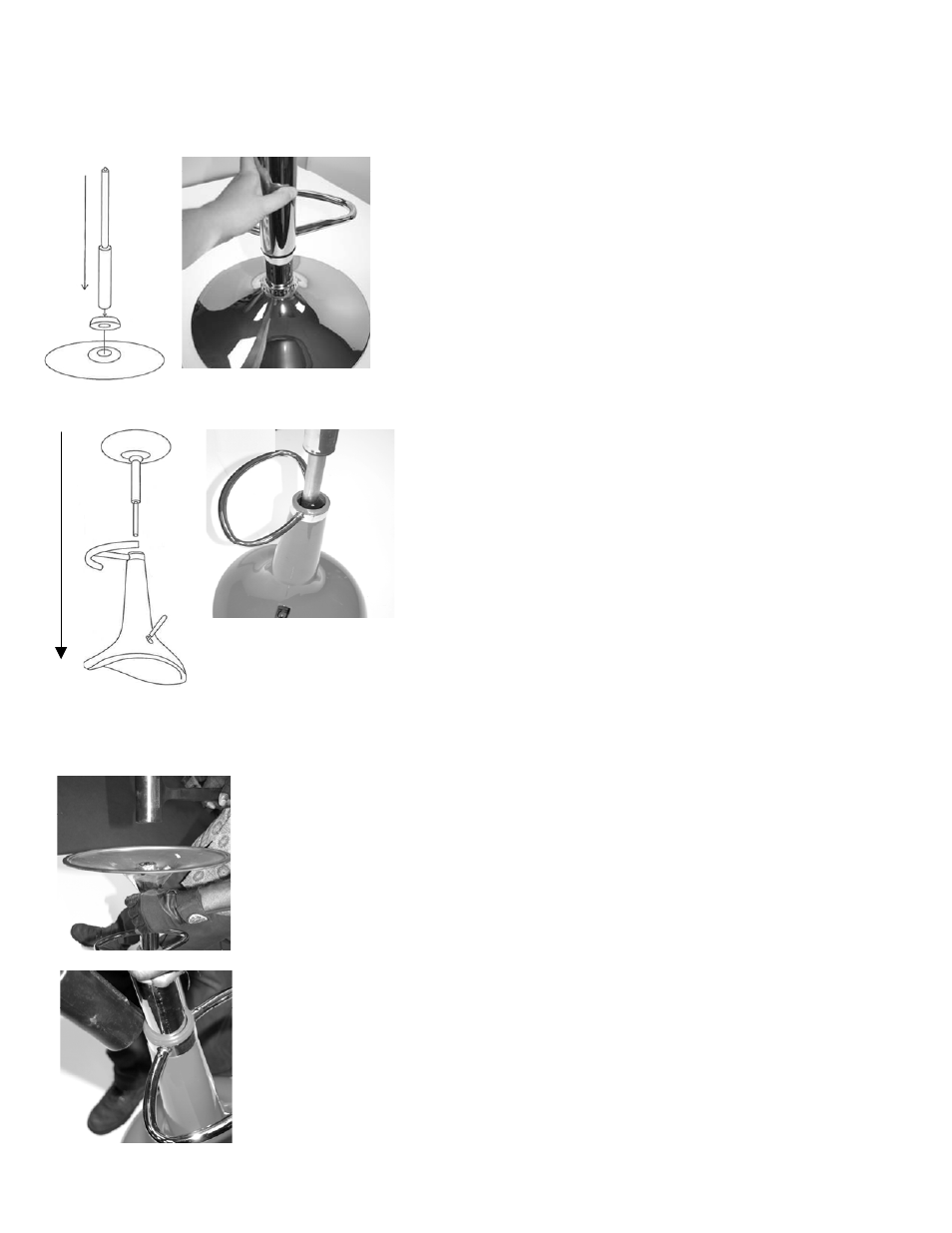 AmeriHome BS2205SET Bar Stools User Manual | Page 2 / 2