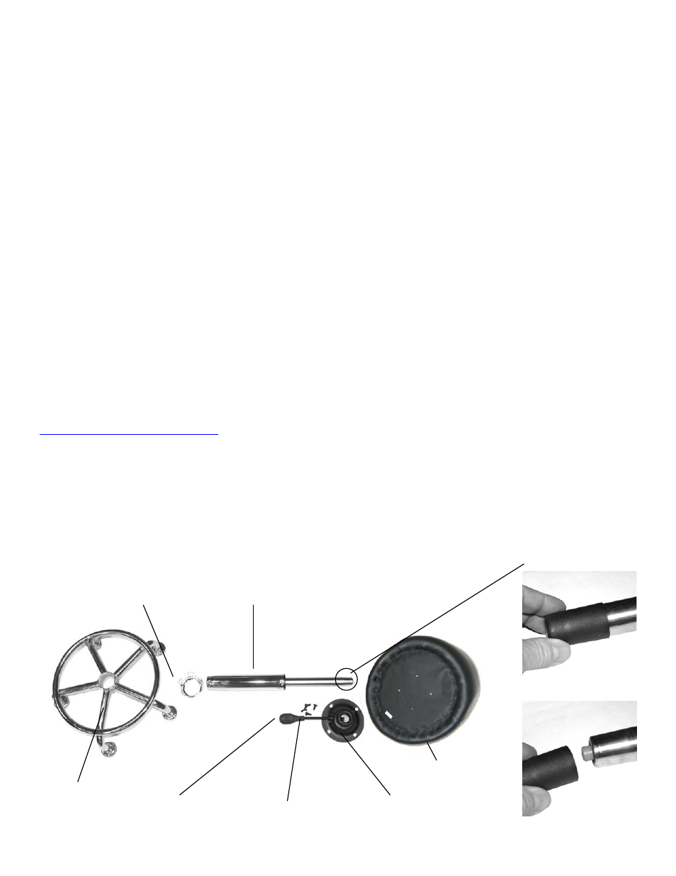 AmeriHome BS2304С Bar Stool User Manual | 2 pages