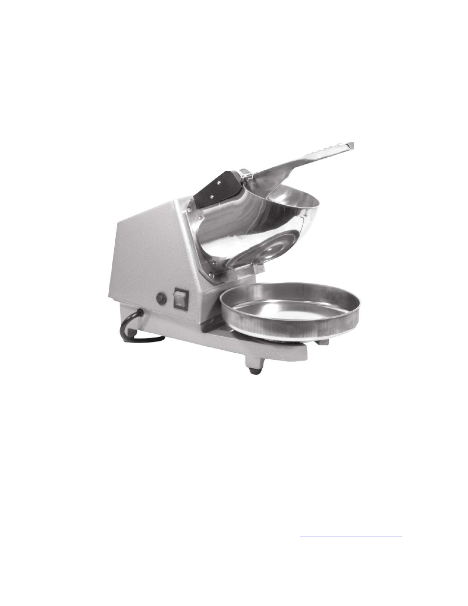 AmeriHome EISM Electric Ice Shaving Machine User Manual | 4 pages