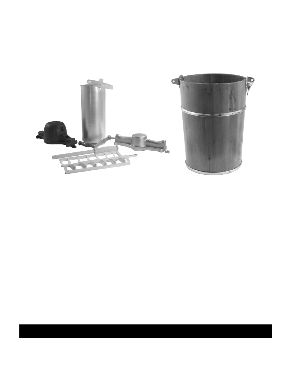 Replacement parts | AmeriHome ICM6 6 Qt. Ice Cream Maker User Manual | Page 8 / 8