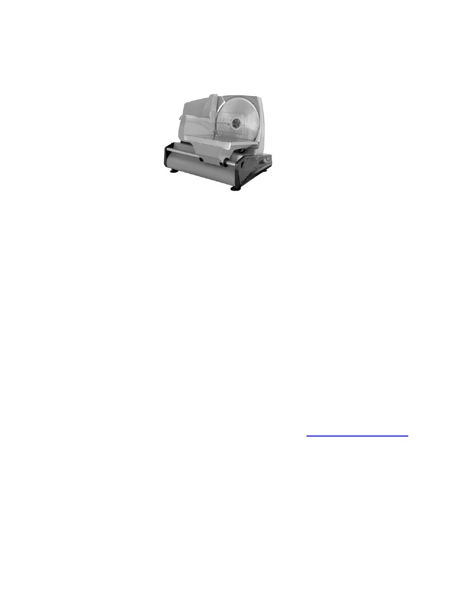 AmeriHome MLICER Meat Slicer User Manual | 8 pages
