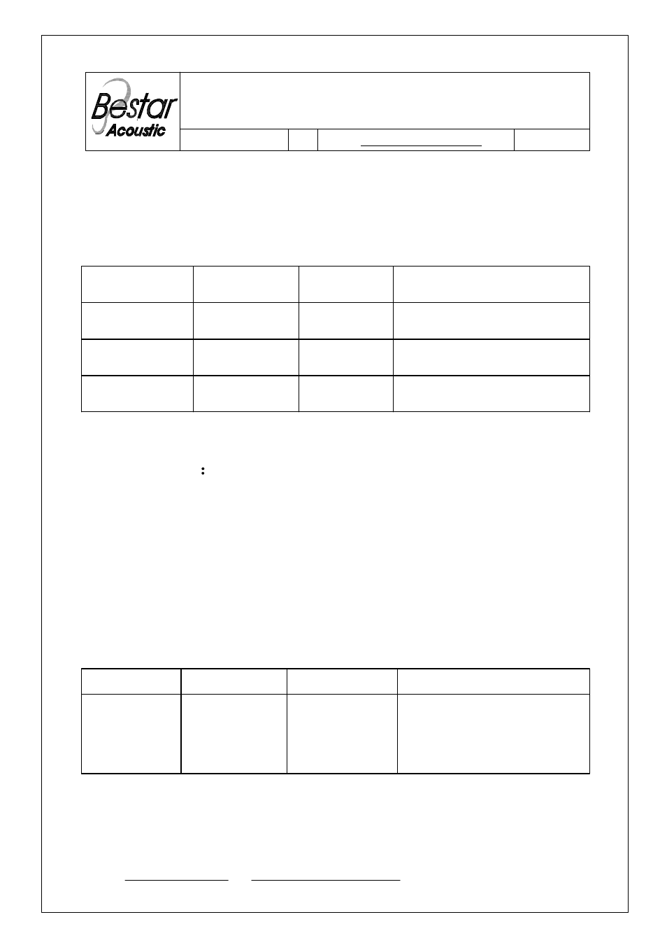 BeStar BMS15-11C-08H3.8DRP LF User Manual | 7 pages