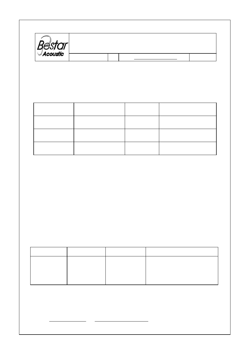 BeStar SMT1010-3.6H3.5-01 LF User Manual | 8 pages