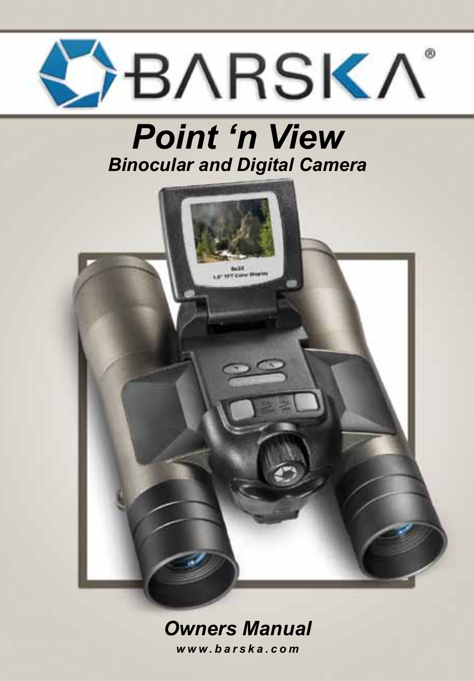BARSKA AH11410 8x32 Point N View 8MP Binocular Manual User Manual | 20 pages