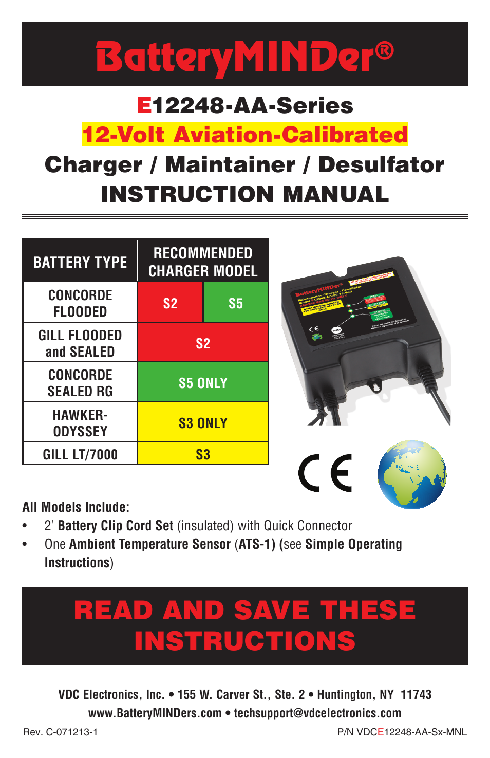 BatteryMINDer E12248-AA-Series User Manual | 24 pages