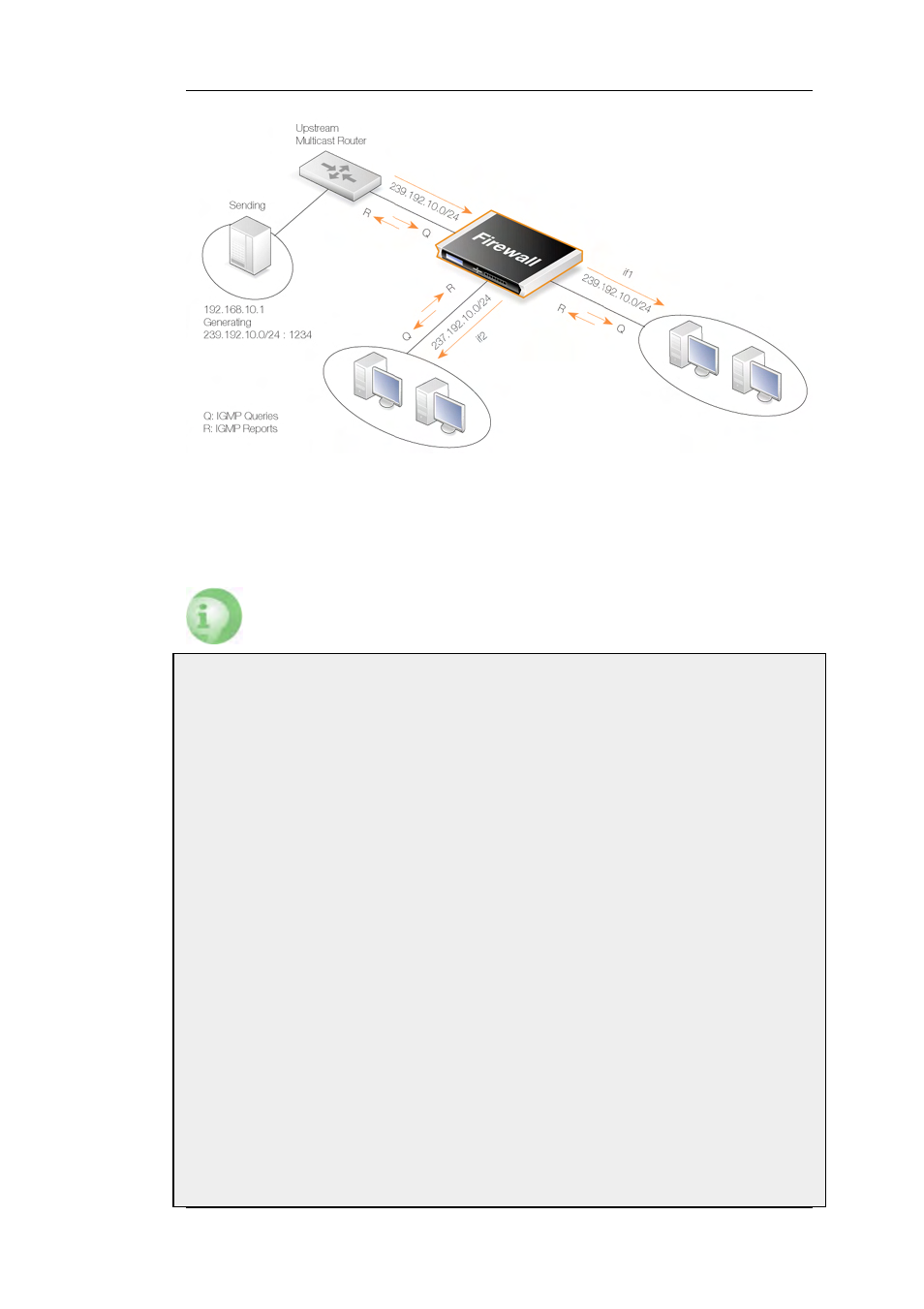 Multicast forwarding - address translation, Caution | D-Link DFL-2500 User Manual | Page 113 / 355
