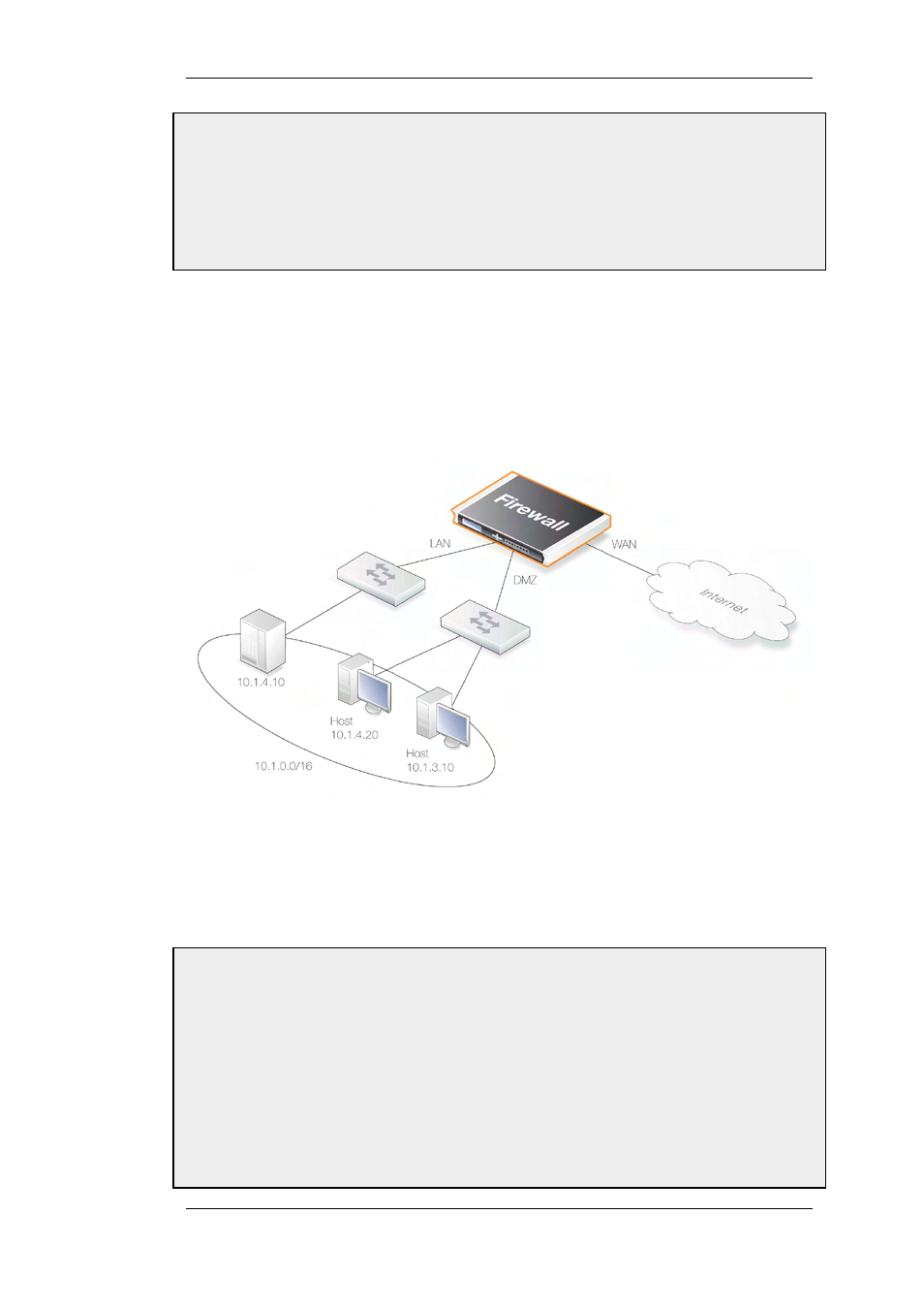 Transparent mode scenario 2, Setting up transparent mode - scenario 2, Figure 4.9. transparent mode scenario 2 | D-Link DFL-2500 User Manual | Page 122 / 355