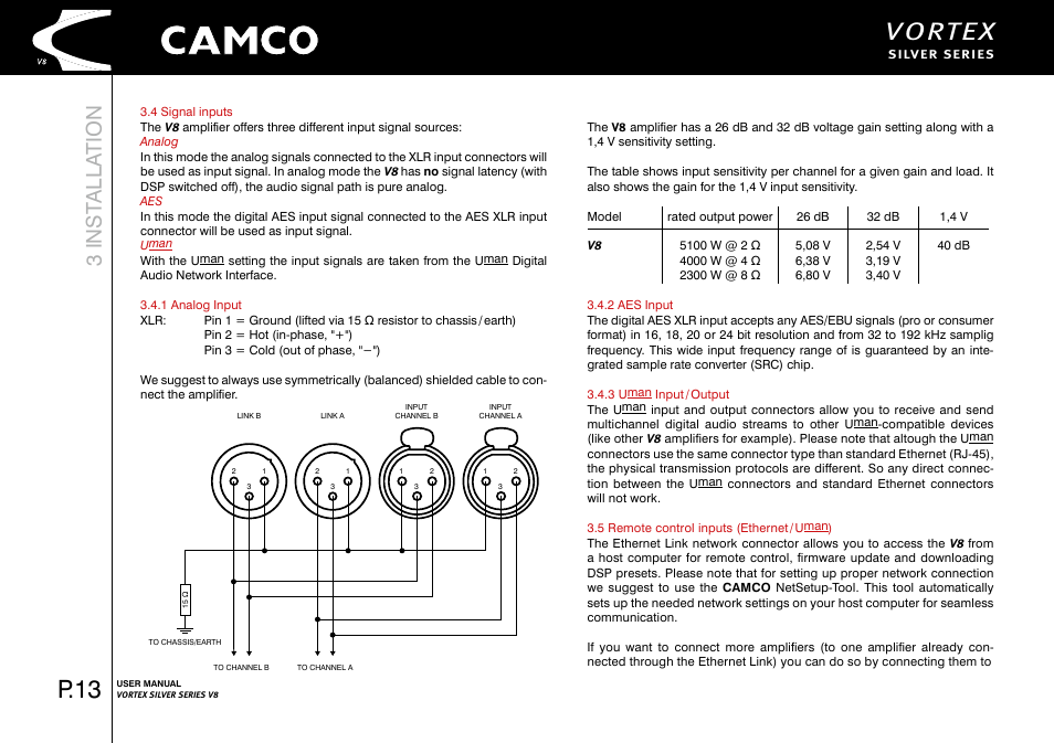 Vortex, P.13, 3 inst alla tion | Camco Vortex 8 User Manual User Manual | Page 14 / 36