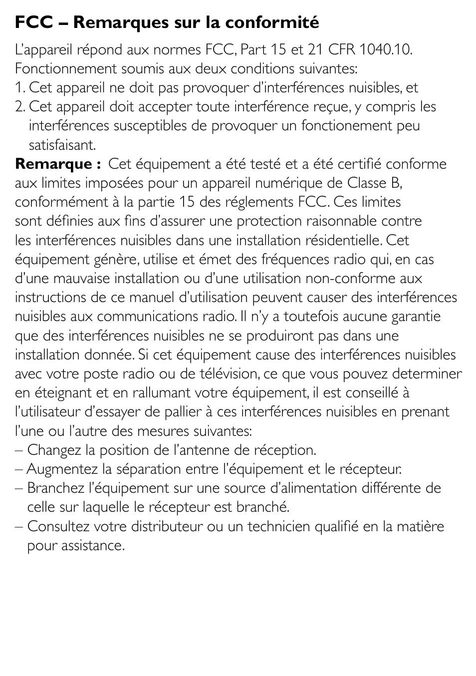 Philips WUB1110 User Manual | Page 7 / 12