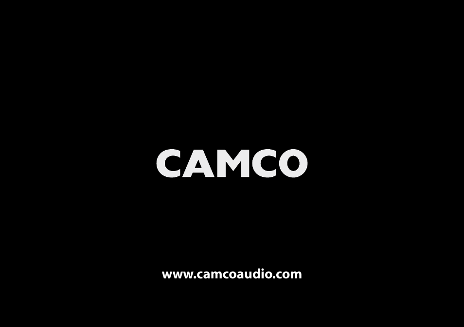 Camco D-Power 4 User Manual | Page 36 / 36