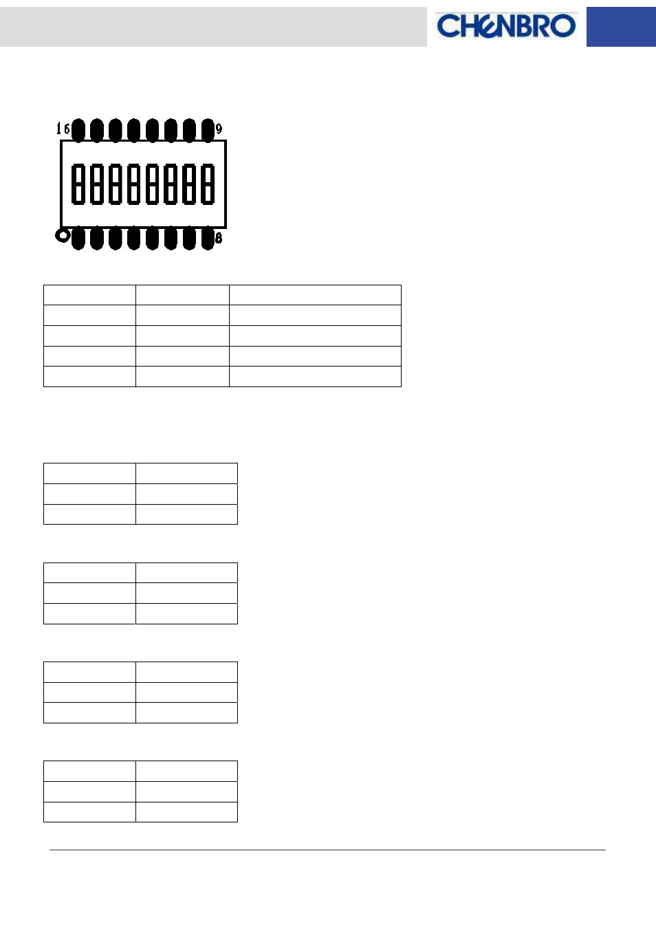 Chenbro NR40700 6Gb/s 24-port 3.5 mini-SAS expander backplane(80H10024001A0) - Manual User Manual | Page 10 / 17