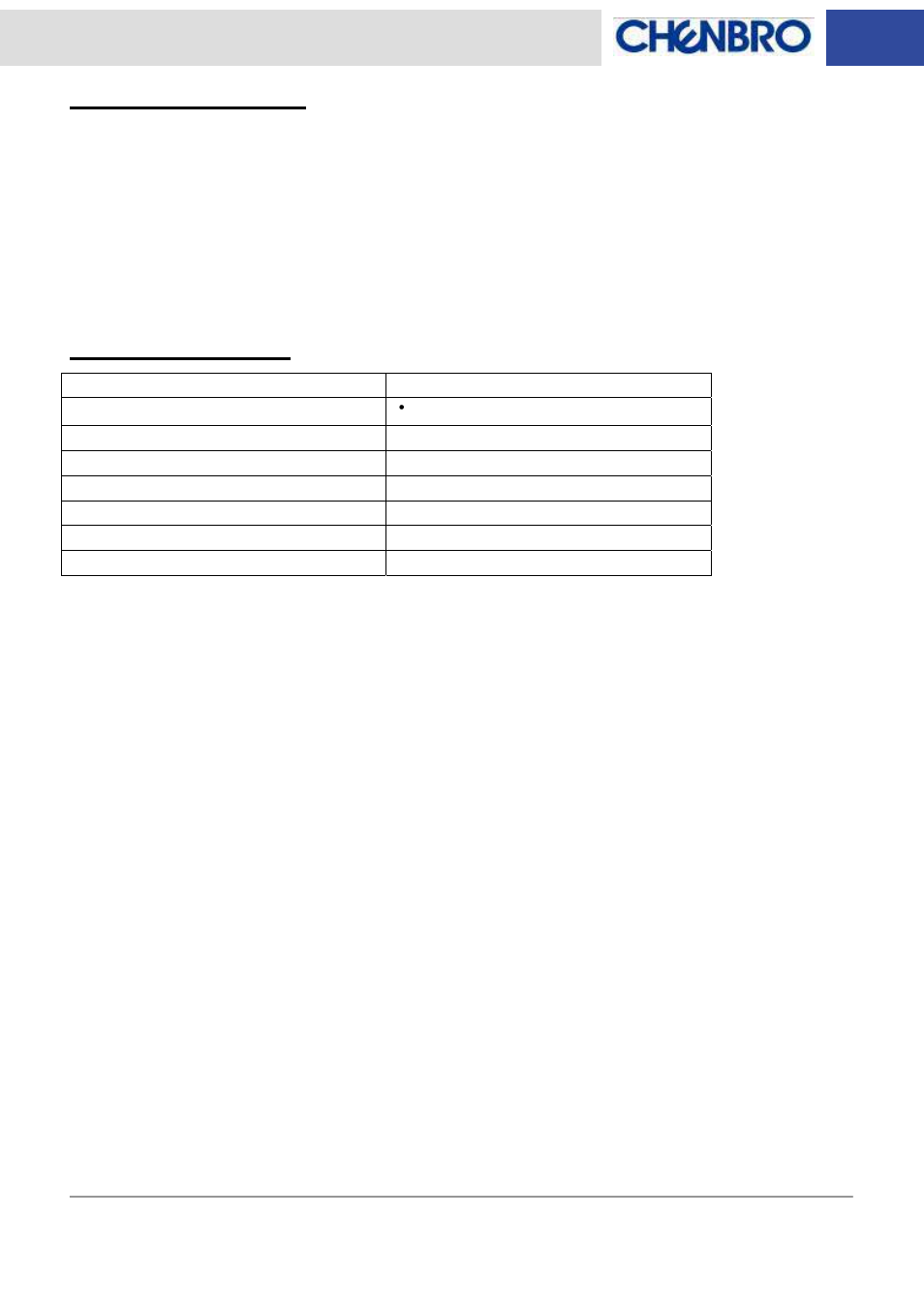 Safety instruction, Revision history | Chenbro NR40700 6Gb/s 24-port 3.5 mini-SAS expander backplane(80H10024001A0) - Manual User Manual | Page 4 / 17