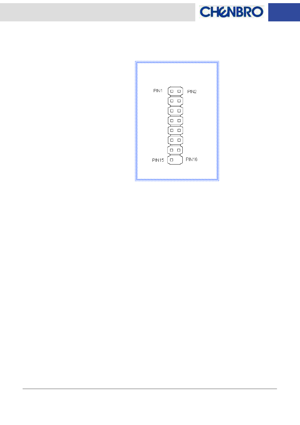 Chenbro RM13108 LED Board(80H033131-001), Features and Jumper Settings - Manual User Manual | Page 7 / 8
