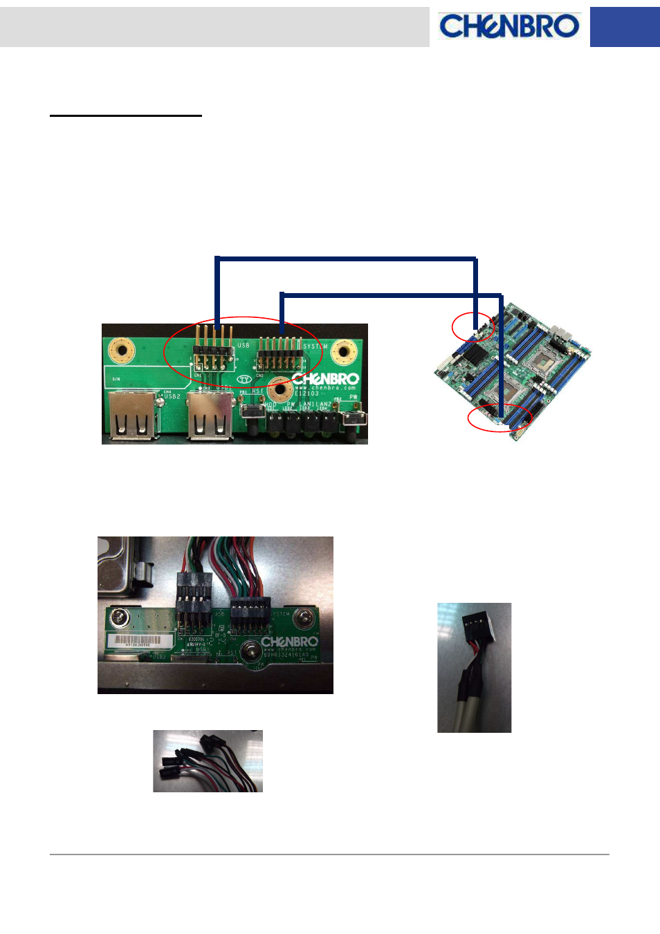 Led board wiring | Chenbro RM13604 LED Board(80H03324101A0), Features and Jumper Settings - Manual User Manual | Page 8 / 8