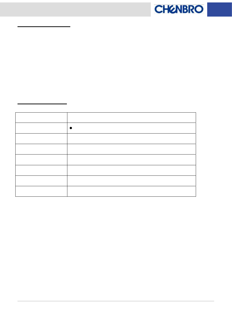 Safety instruction, Revision history | Chenbro RM418 Series 6Gb/s 12-port 3.5 mini-SAS Expander Backplane(80H10323501A0), Rev.A0 - Manual User Manual | Page 4 / 14