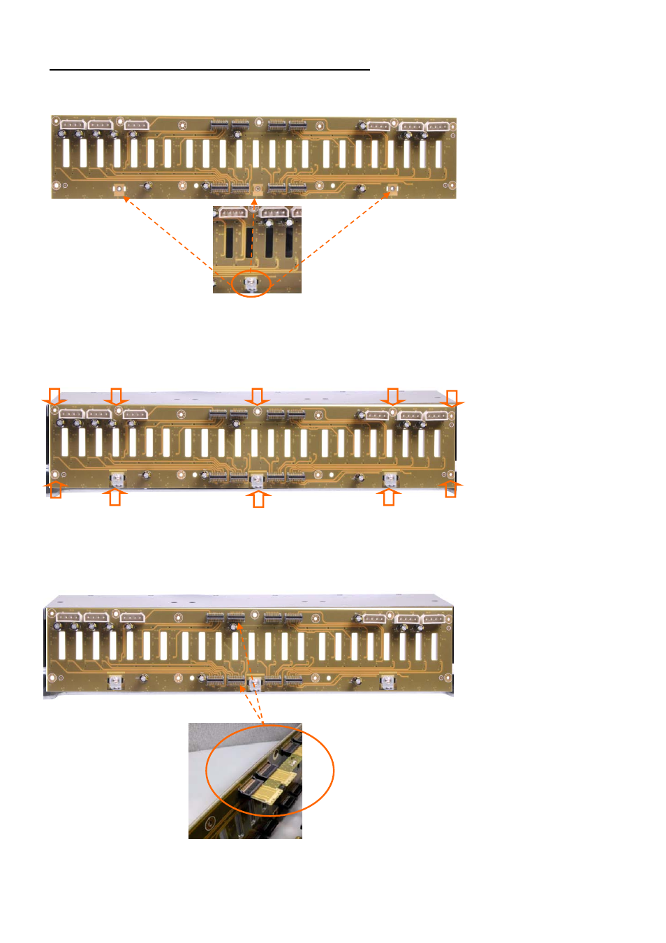 How to assemble on the hdd cage | Chenbro RM418 Series 6Gb/s 24-port 2.5 Expander Backplane(80H10341802A0, 80H10341803A0, 80H17341801A0), For 24-bay 2.5 Hot-swap HDD Cage - Manual User Manual | Page 18 / 19