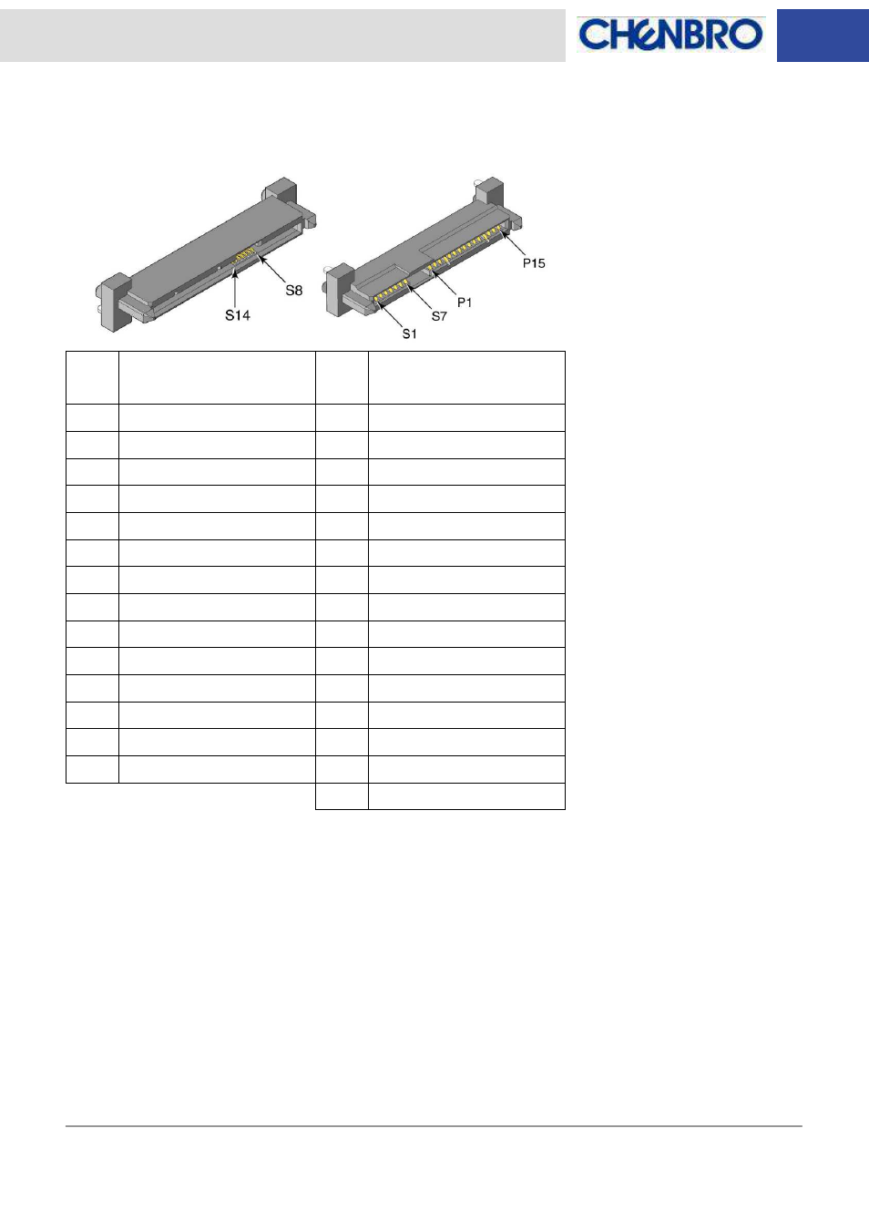 Chenbro RM23608 6Gb/s 8-port 3.5 SATASAS Backplane (80H10323601A1), Rev. A1 - Manual User Manual | Page 10 / 12