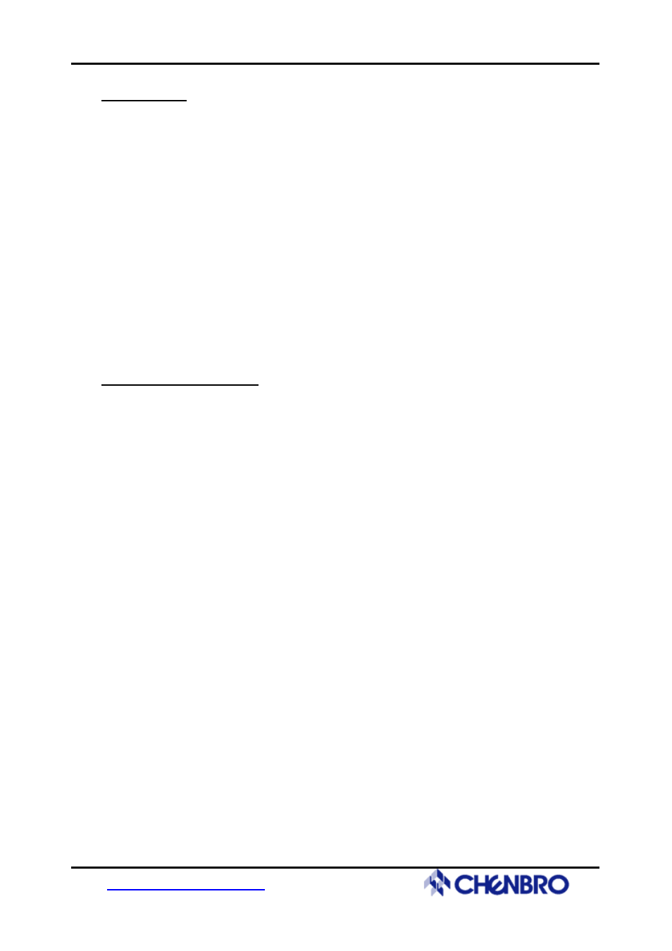Copyright, Technical support | Chenbro RM31408 3Gb/s 4-port 3.5 mini-SAS Backplane(80H102209-013) - Manual User Manual | Page 2 / 12