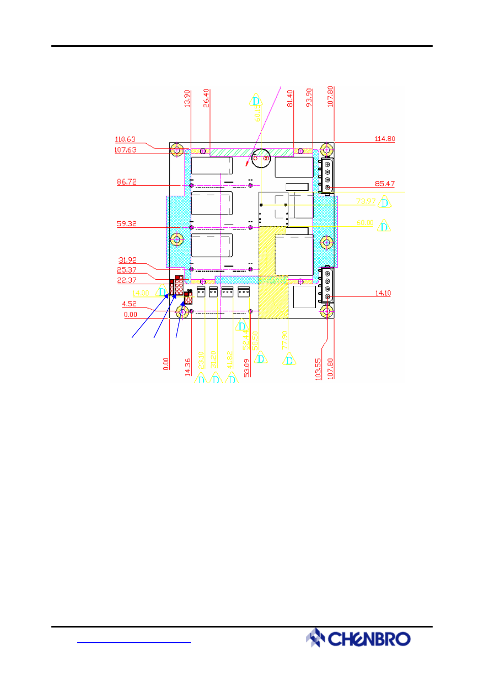 Chenbro RM31408 3Gb/s 4-port 3.5 mini-SAS Backplane(80H102209-013) - Manual User Manual | Page 7 / 12