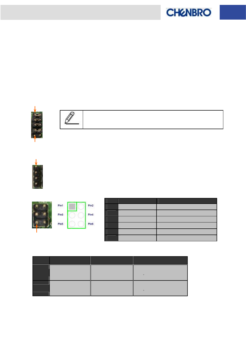 Chenbro RM31408 3Gb/s 4-port 3.5 SATA/SAS Backplane(80H103314-002), Rev. A1 - Manual User Manual | Page 7 / 9