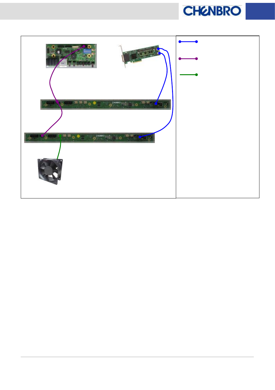 Chenbro RM51424 3Gb/s 4-port 3.5 mini-SAS Backplane(80H103215-013) Rev. B0 - Manual User Manual | Page 18 / 21