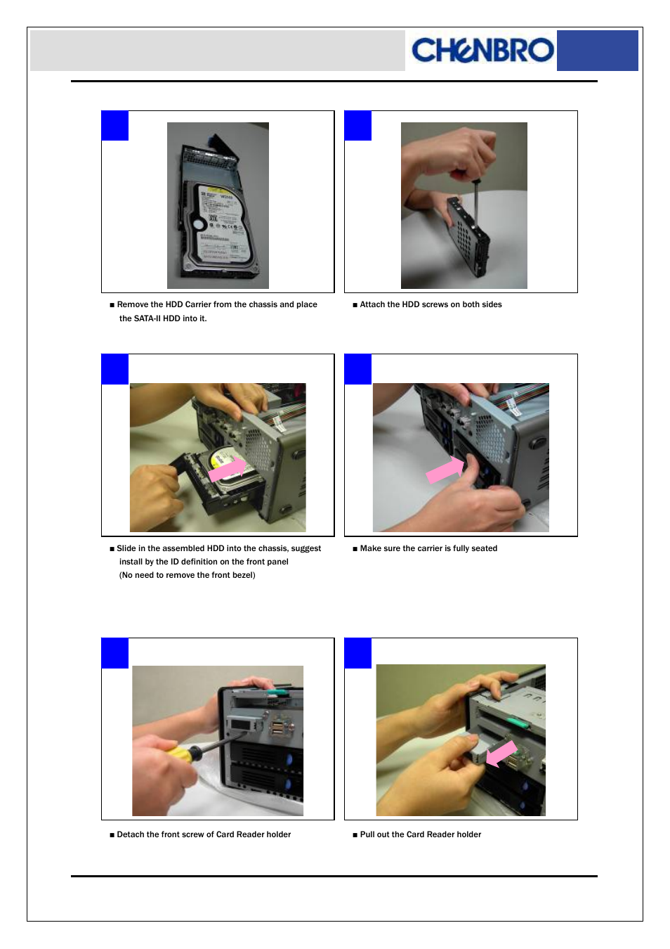 Chenbro ES34169 - Installation User Manual | Page 10 / 17