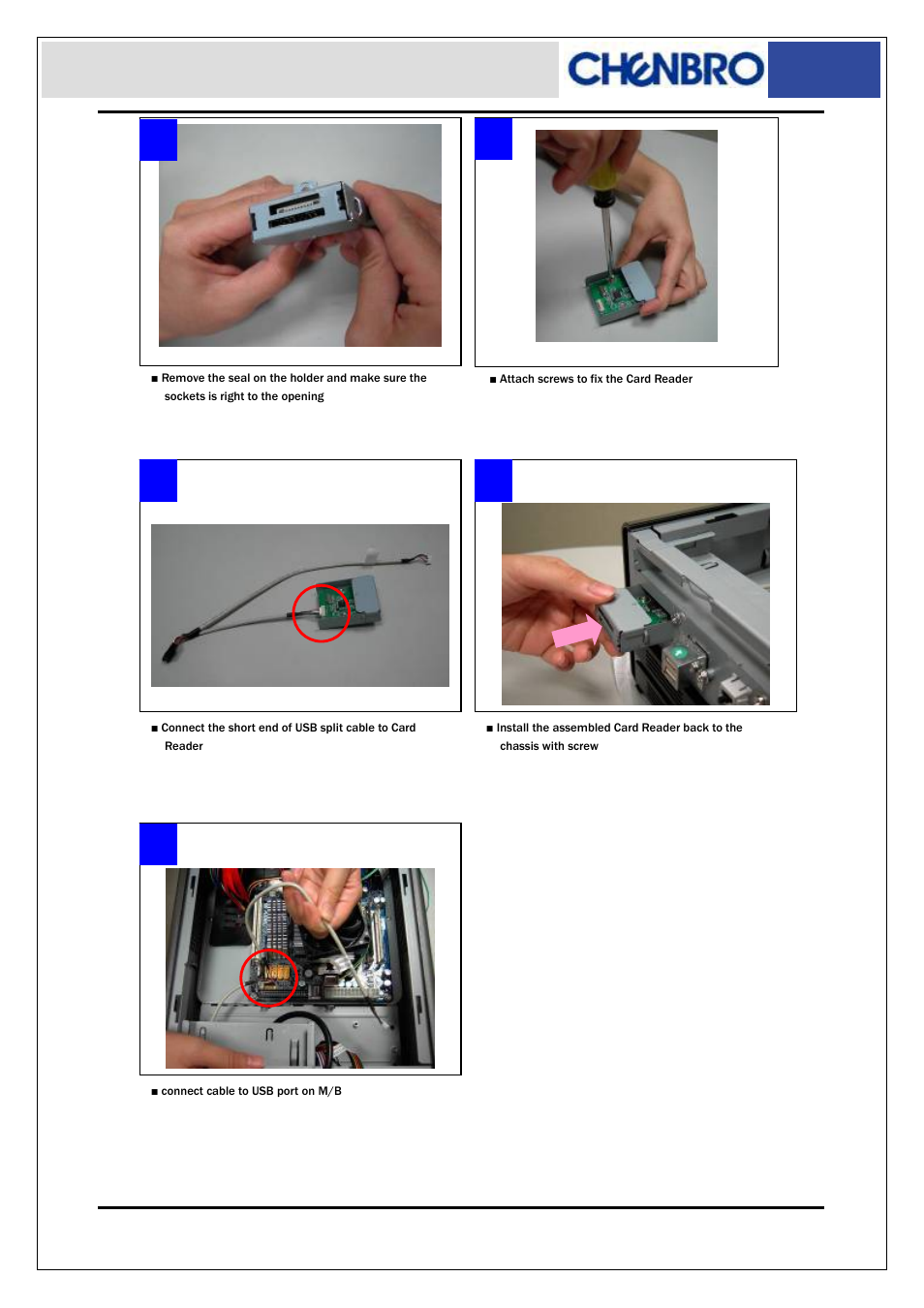 Chenbro ES34169 - Installation User Manual | Page 11 / 17