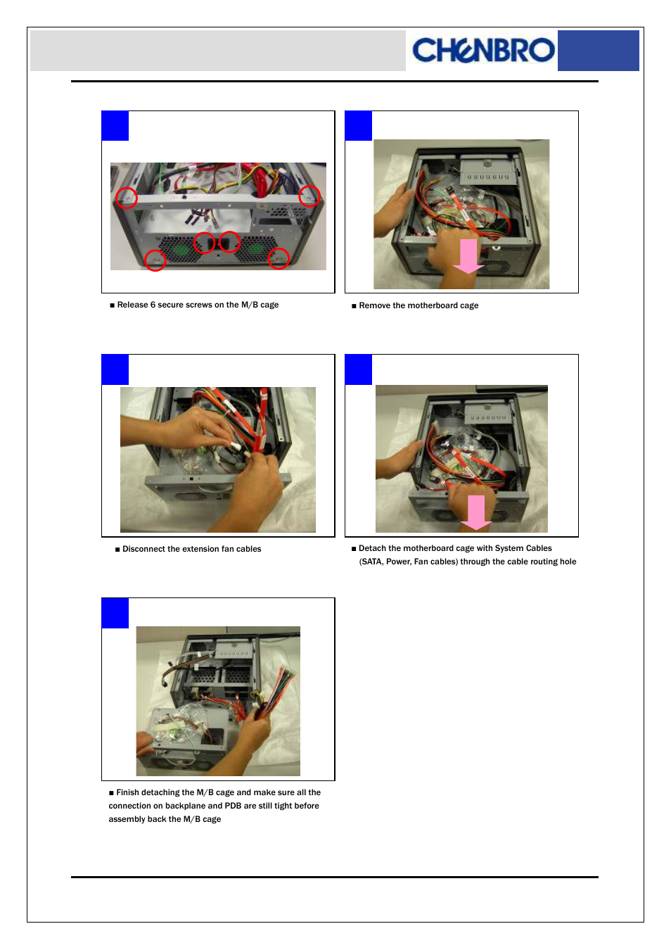 Chenbro ES34169 - Installation User Manual | Page 8 / 17