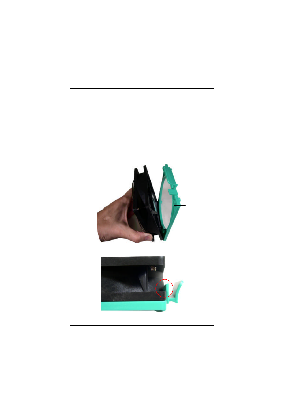 5 installing the 120mm fan | Chenbro SR107 Series - Installation User Manual | Page 32 / 36