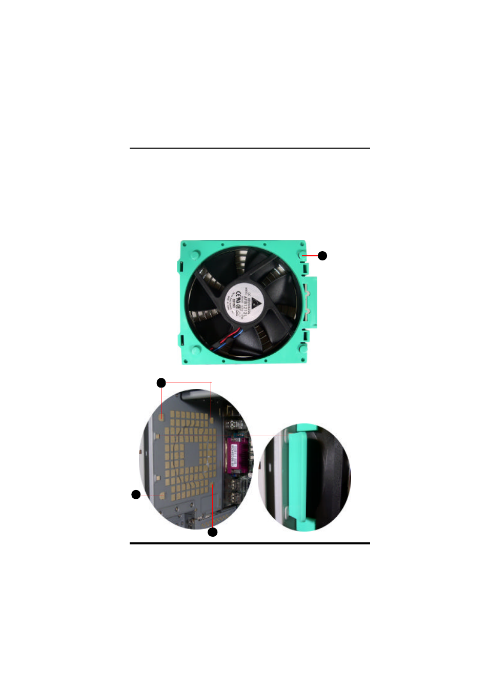 6 installing a 120mm fan to chassis | Chenbro SR107 Series - Installation User Manual | Page 33 / 36