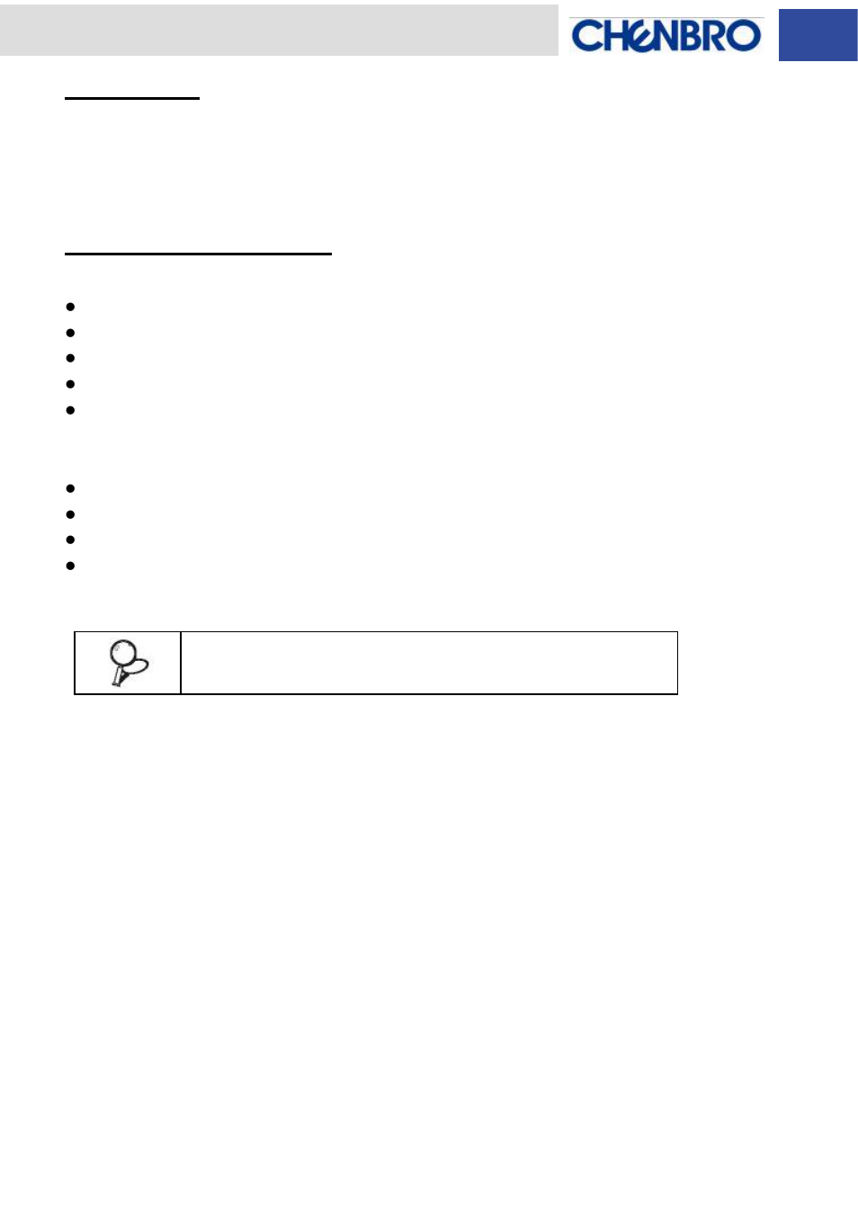 Introduction, Functional specification, General | Host / drive / power backplane interface | Chenbro SK31101 Installation Guide with 3Gb/s SATA/SAS Backplane - Manual User Manual | Page 7 / 12