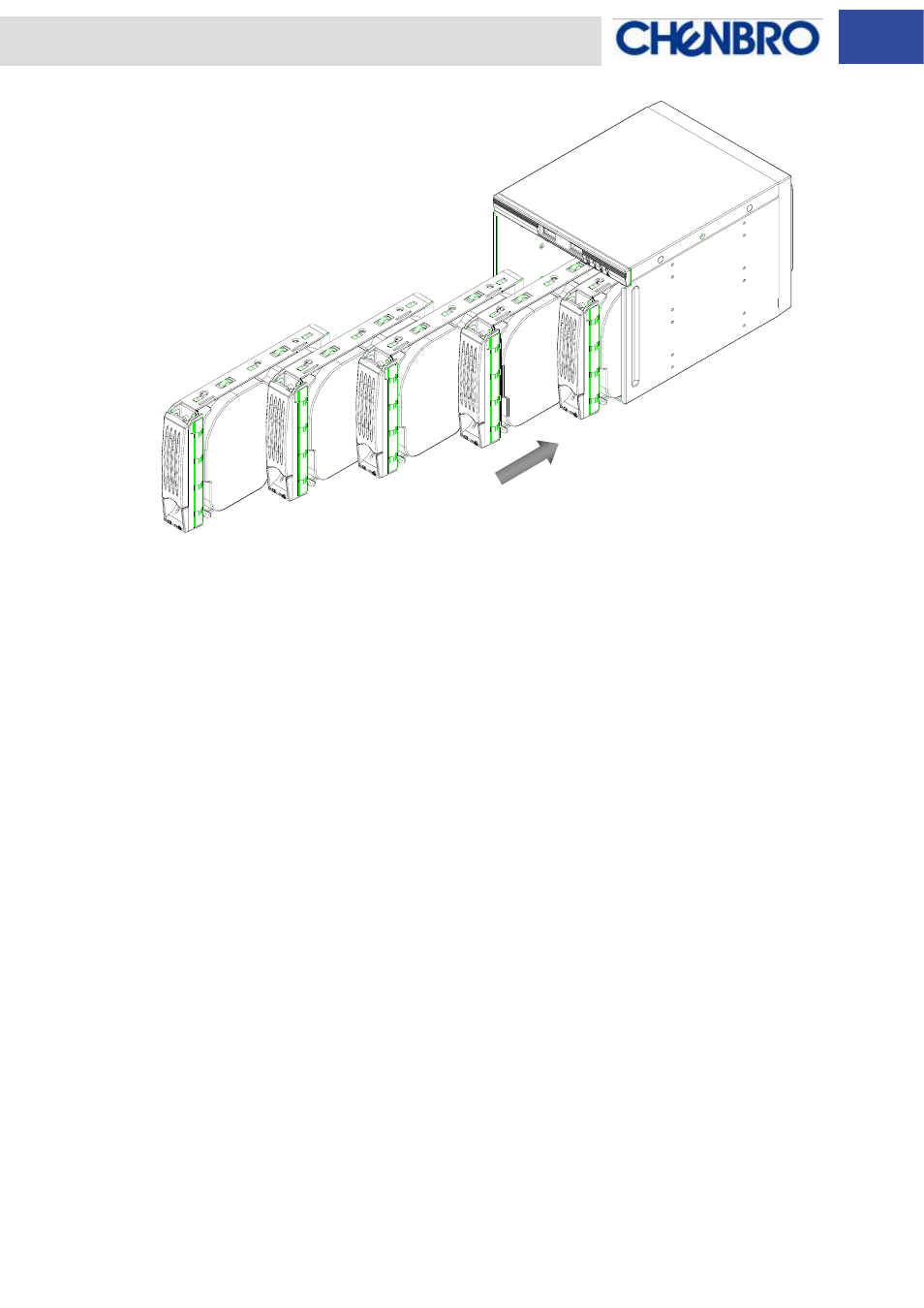 Chenbro SK33502 Installation Guide with 3Gb/s SATA/SAS Backplane - Manual User Manual | Page 15 / 19
