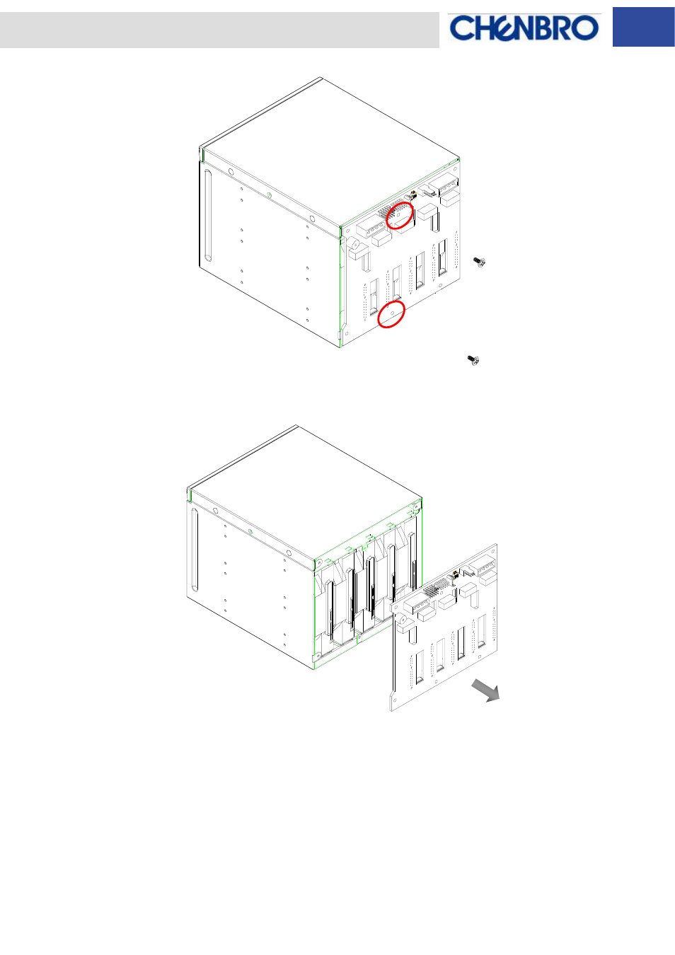 Chenbro SK33502 Installation Guide with 3Gb/s SATA/SAS Backplane - Manual User Manual | Page 18 / 19