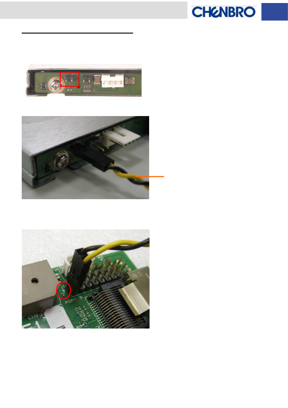 Connector & switch definition, Hdd failure signal connector | Chenbro SK51101 Installation Guide with 3Gb/s SATA Backplane - Manual User Manual | Page 10 / 12