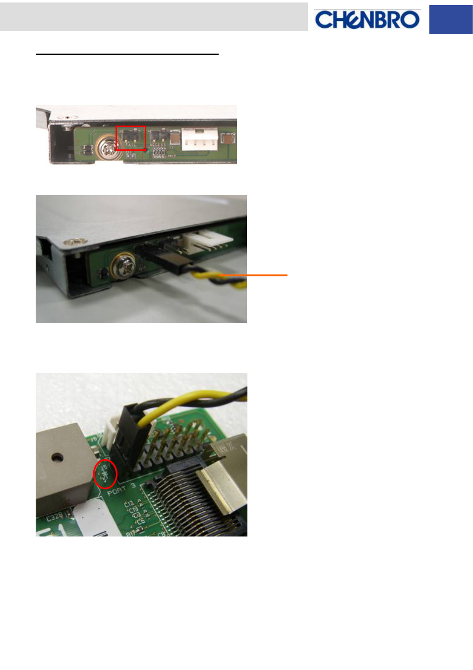 Connector & switch definition, Hdd failure signal connector | Chenbro SK51201 Installation Guide with 3Gb/s SATA/SAS Backplane - Manual User Manual | Page 10 / 12