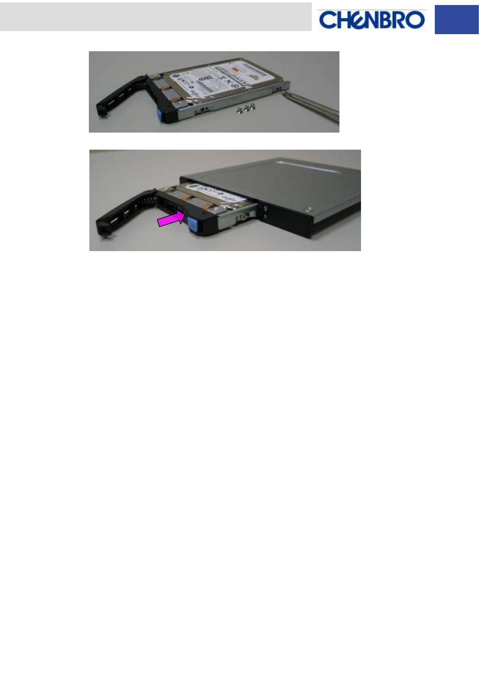 Chenbro SK51201 Installation Guide with 3Gb/s SATA/SAS Backplane - Manual User Manual | Page 12 / 12