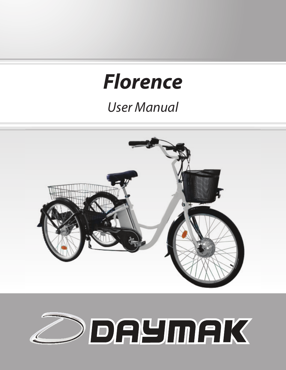 Daymak Florence User Manual | 8 pages