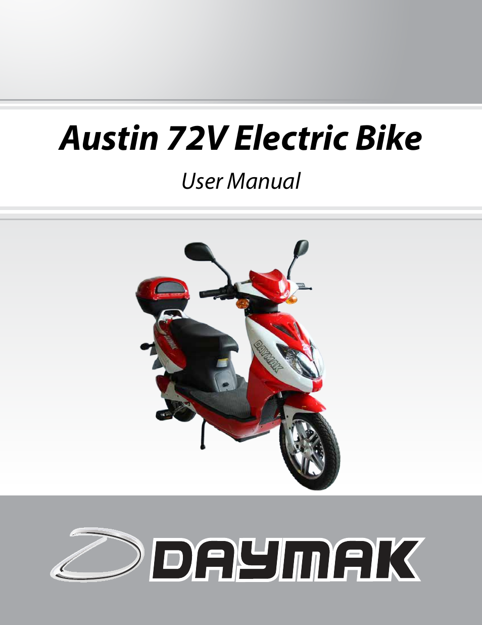 Daymak Austin 72V User Manual | 27 pages