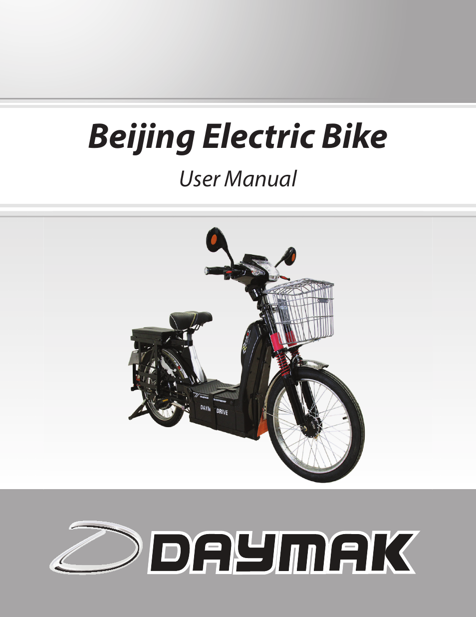 Daymak Beijing User Manual | 27 pages