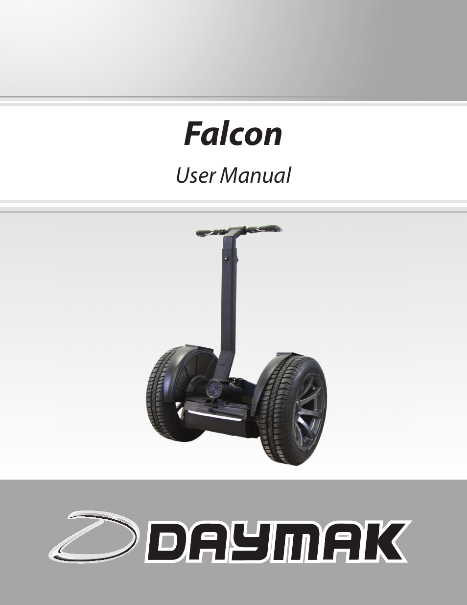Daymak Boomerbuggy Falcon User Manual | 14 pages