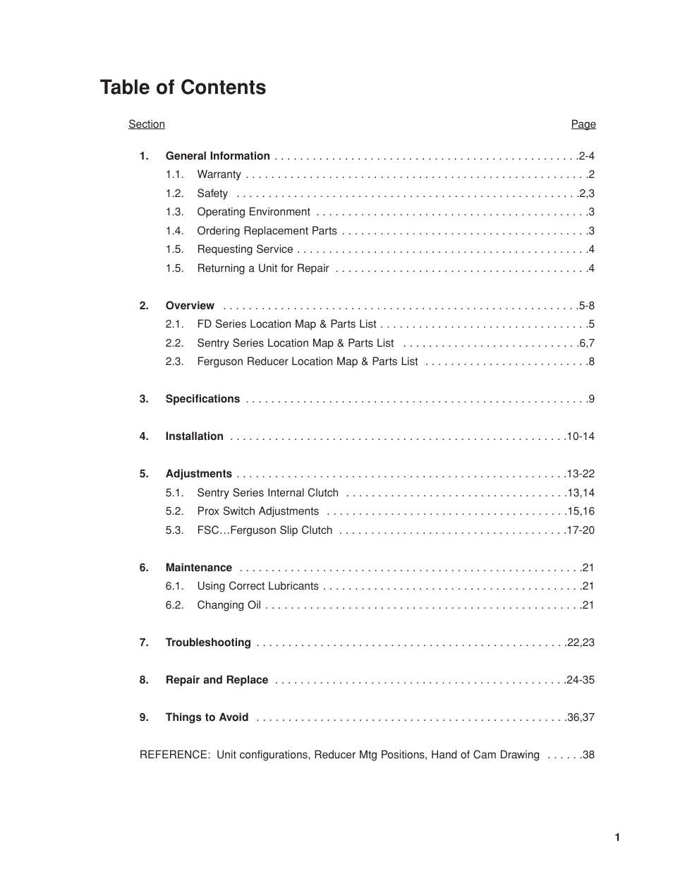 DE-STA-CO S/SM300A User Manual | Page 3 / 42