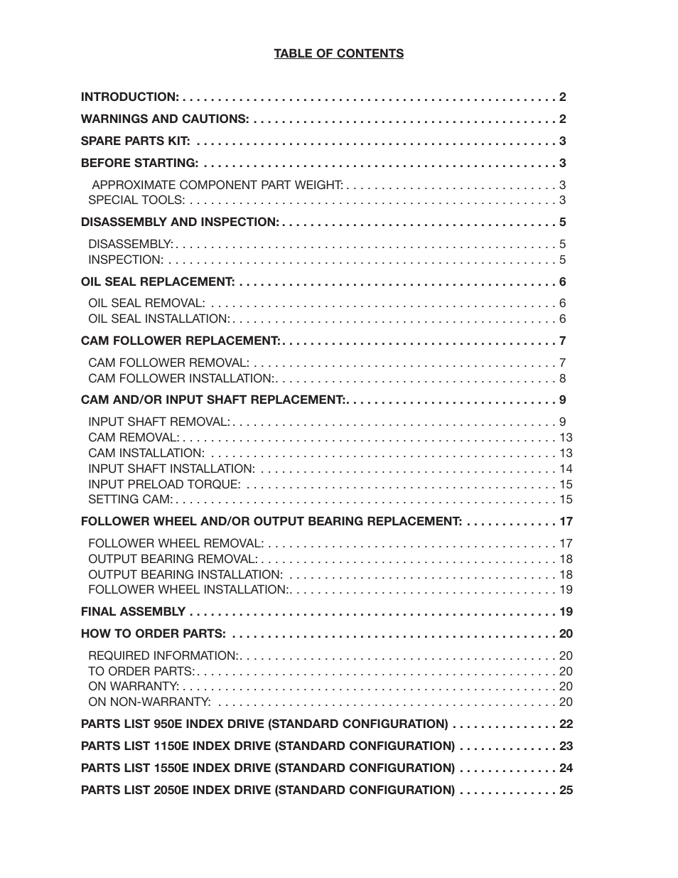 DE-STA-CO 2050E User Manual | Page 2 / 27