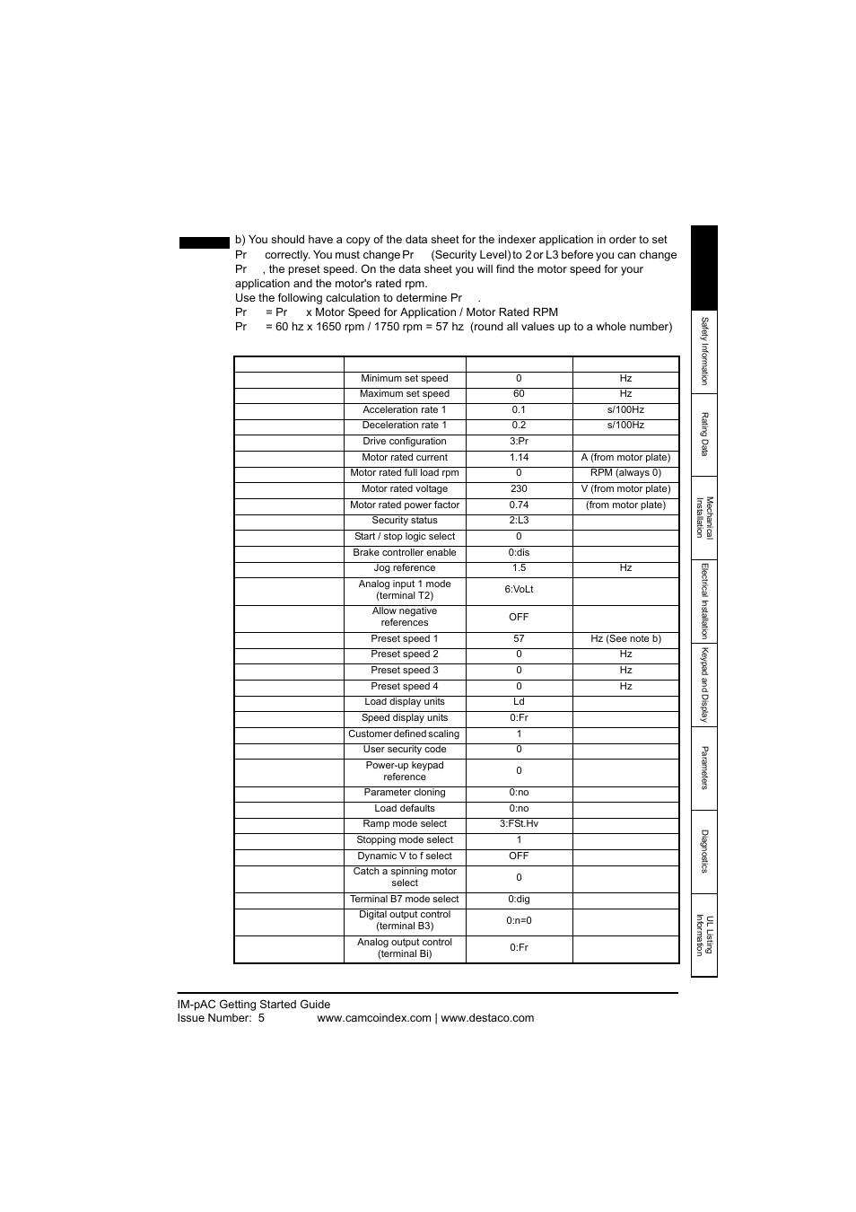 DE-STA-CO IM-pAC AC Drive Getting Started Guide User Manual | Page 11 / 72